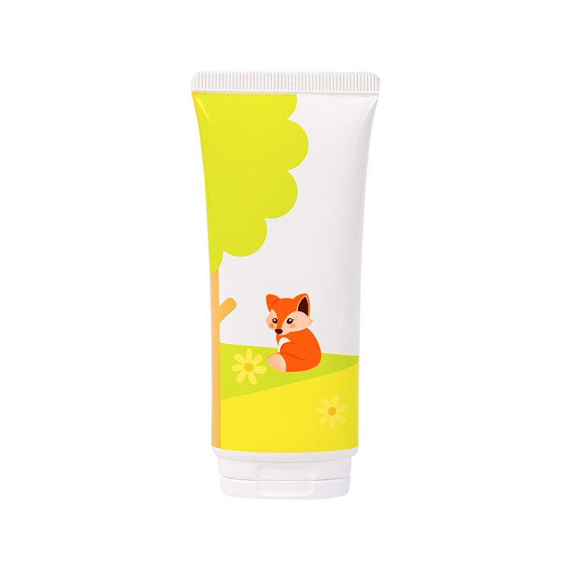 Flip kapaklı 30-120ml biyolojik olarak parçalanabilir kozmetik tüpler 