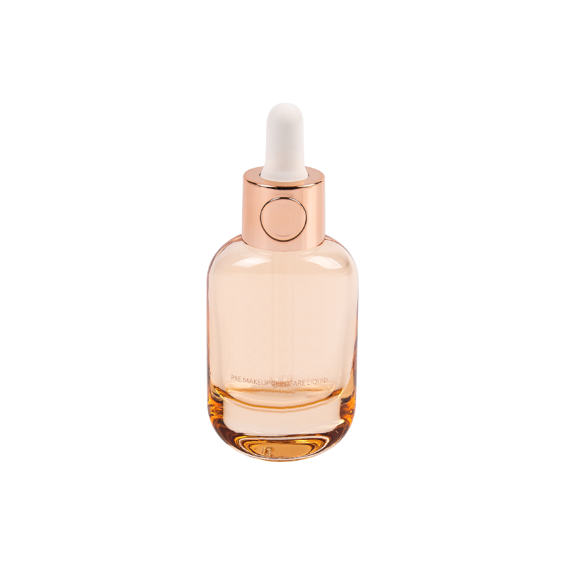 30ml renkli şeffaf cam esansiyel yağ şişesi