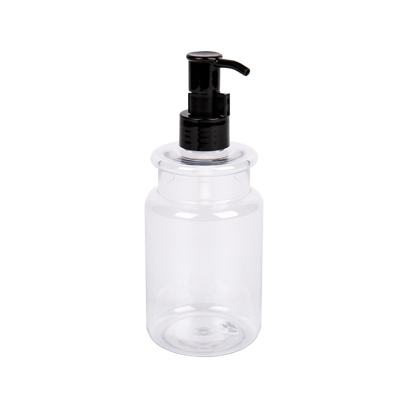 300ml açık Pet Kozmetik Pompa Şişesi