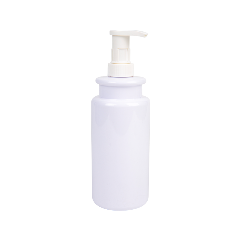 800ml saf beyaz evcil hayvan pompası şişesi